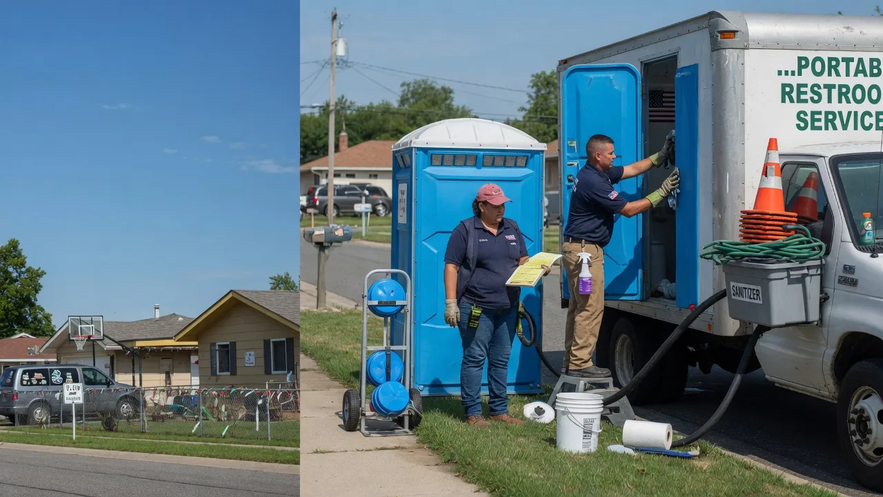 Portable Toilet Rental in Meadow Lands, PA near me